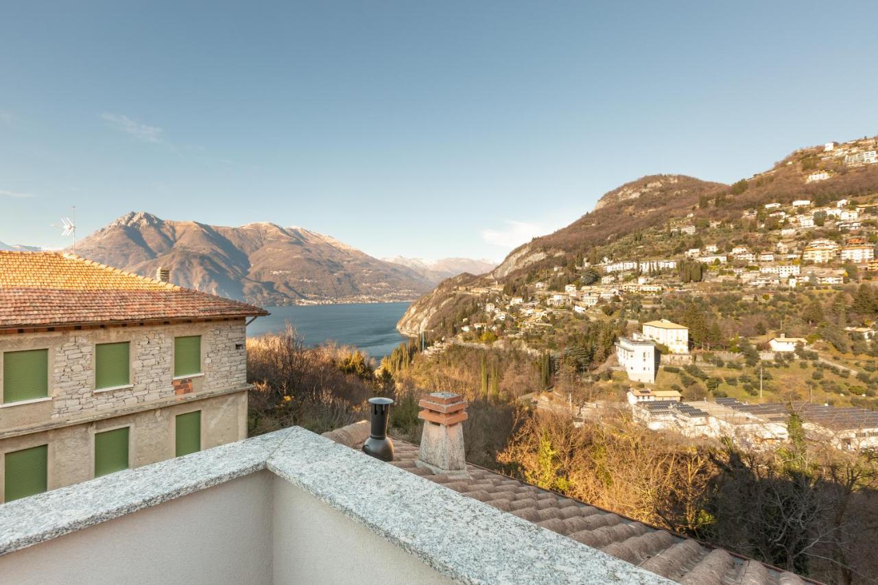 Mysa Properties - Casa Chicca, Flat With Lake View Terrace Perledo Екстер'єр фото